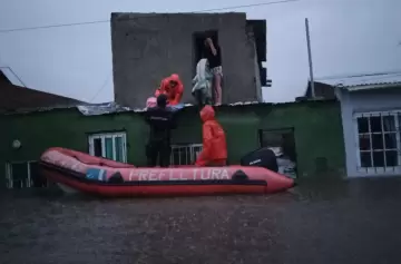 Temporal en AMBA: Zárate bajo el agua y despliegue federal por las inundaciones