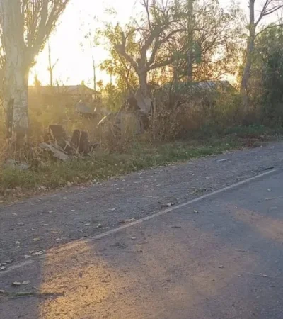 Tragedia en Lavalle: murió al volcar con su auto y chocar contra una arboleda