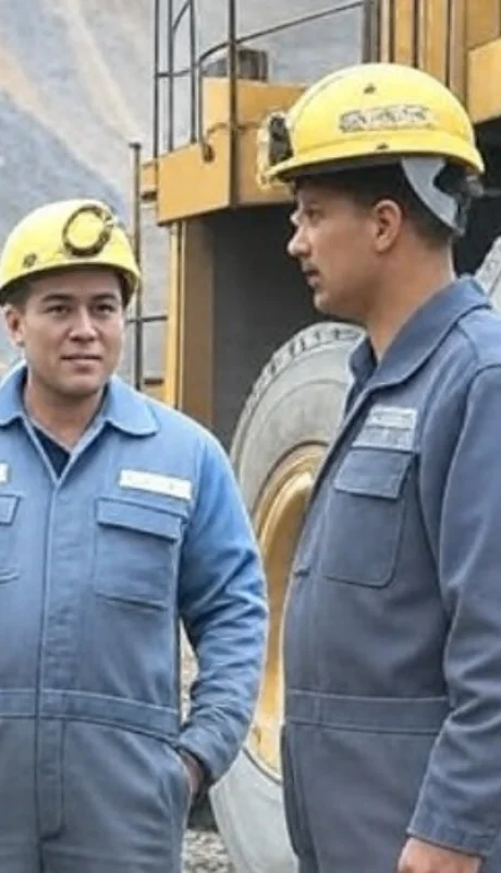 Trabajo en la minería.