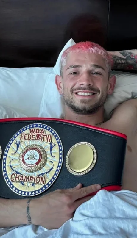 Coki Soto celebró con el título en su poder.