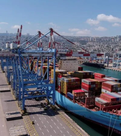 La ciudad portuaria de Haifa es de vital importancia para la economía de Israel.