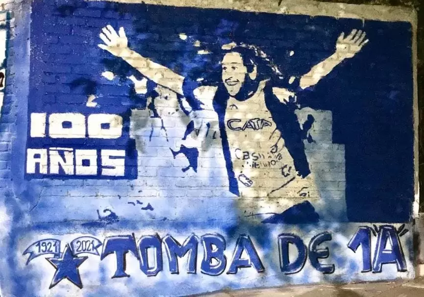 El mural en las cercanías delde Feliciano Gamabrte/ Fuente: Web
