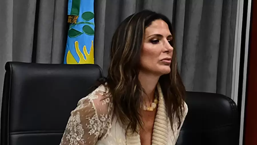 Julieta Makintach, la jueza señalada por haber realizado presuntas negociaciones con productoras audiovisuales.