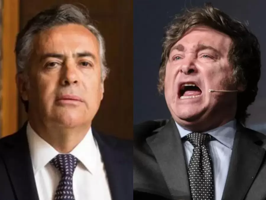 Cercanía política entre Cornejo y Milei