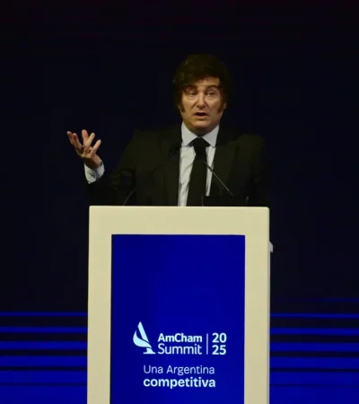 Milei en AmCham