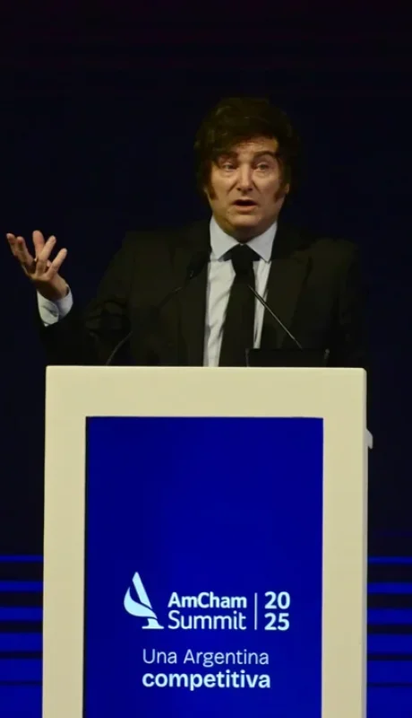 Milei en AmCham