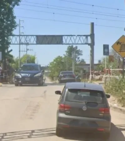 El sitio donde ocurrió el hecho. (Foto: gentileza Crónica)