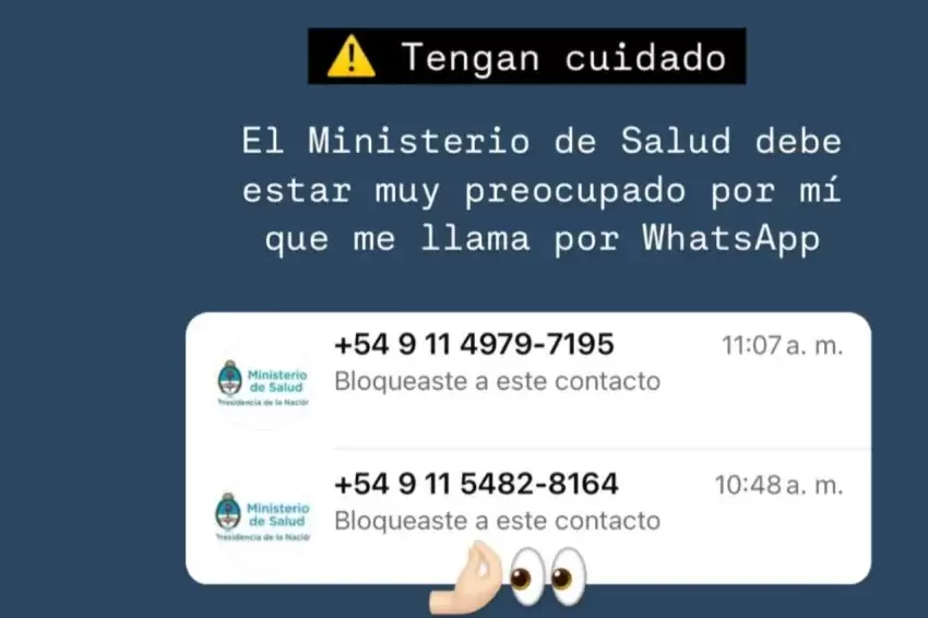 La advertencia que hay que tener muy en cuenta; los estafadores se hacen pasar por agentes del Ministerio de Salud.