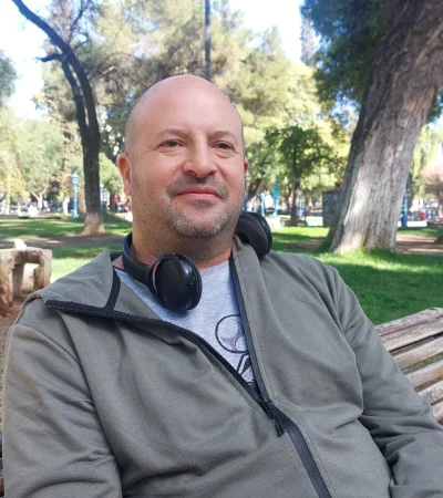 Matías Perdomo, integrante de Diego Armando Colectivo.