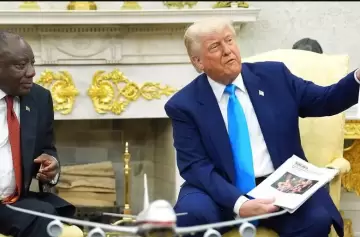 Trump cruzó al presidente de Sudáfrica por supuesto genocidio afrikáner