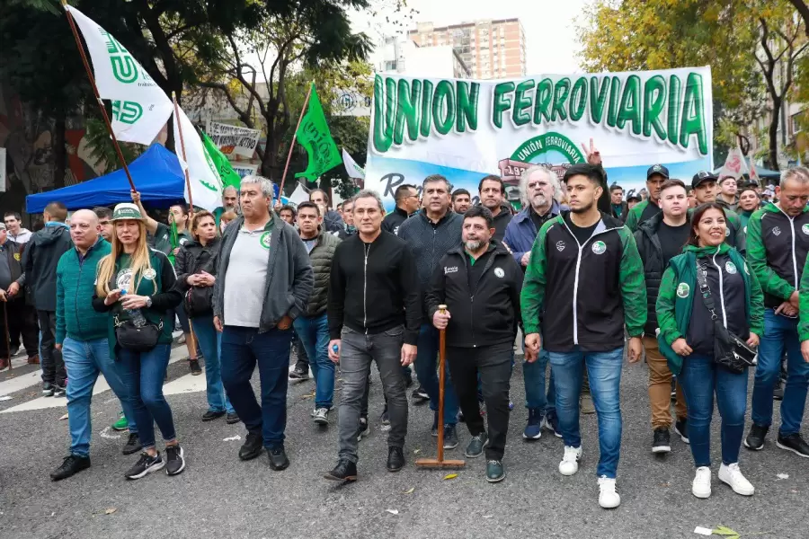 Ferroviarios en lucha