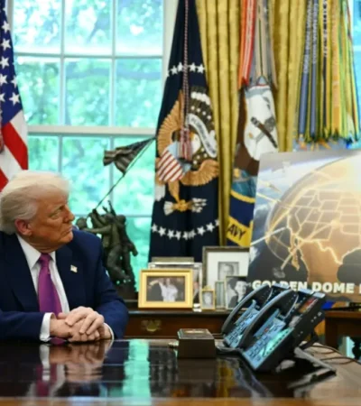 El super proyecto de defensa de Trump preocupa a su principal adversario.