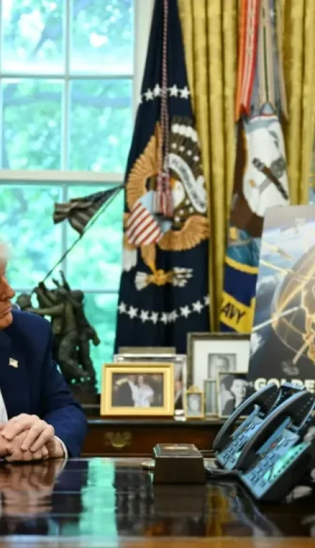 El super proyecto de defensa de Trump preocupa a su principal adversario.