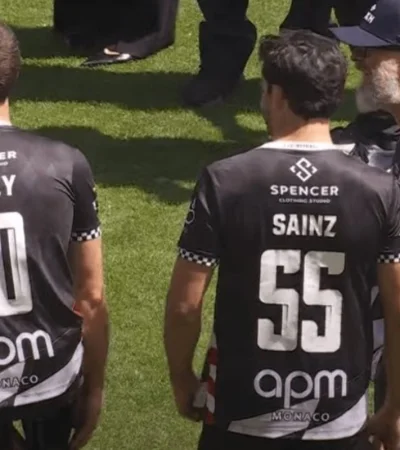 Gasly fue el capitán y Sainz fue una de las figuras del partido.