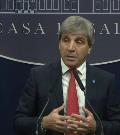 Luis Caputo, ministro de Economía de la Nación.