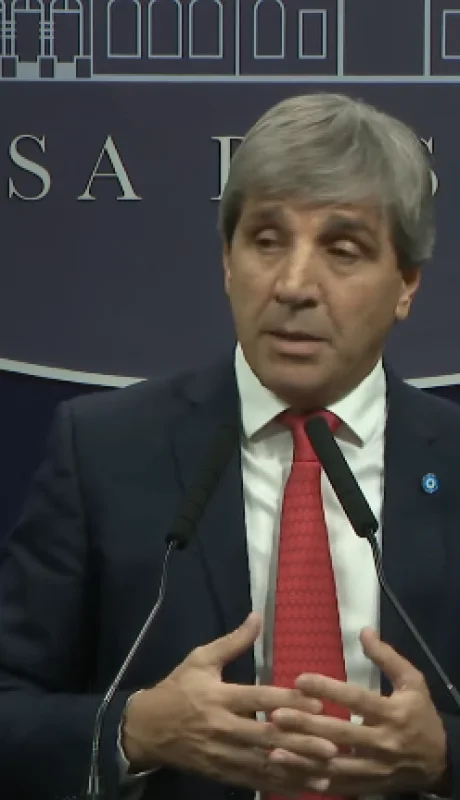 Luis Caputo, ministro de Economía de la Nación.