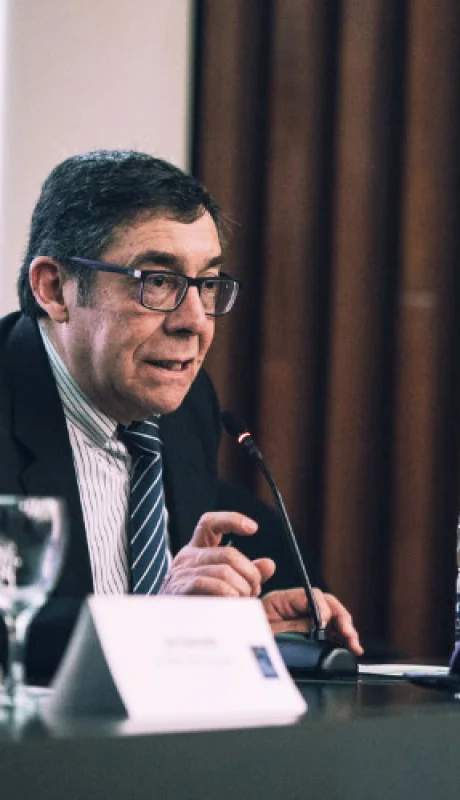 Gerente de la Cámara Exterior de Cuyo y productor olivícola, Mario Bustos Carra.