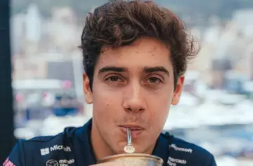 Franco Colapinto le explicó a Pierre Gasly cómo se hace el mate y encendió las redes