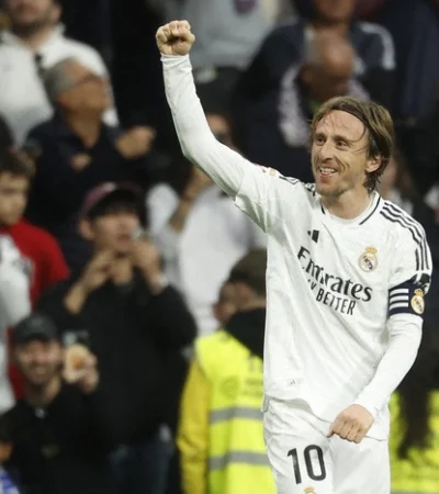 Luka Modric legendaria figura del Madrid