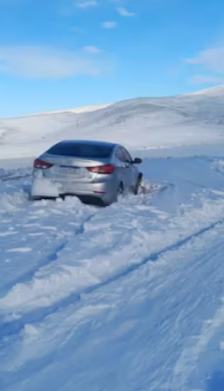 Varados en la Ruta 40.