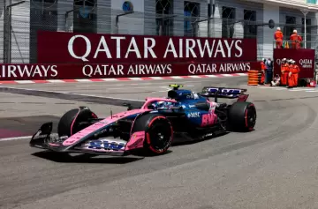 Colapinto terminó último en las prácticas libres 2 del GP de Mónaco