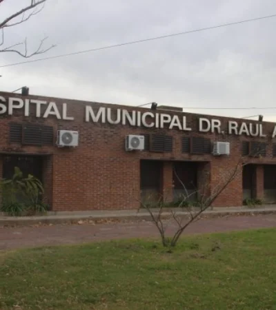La mujer se encuentra internada en el Hospital Municipal Raul Caccavo