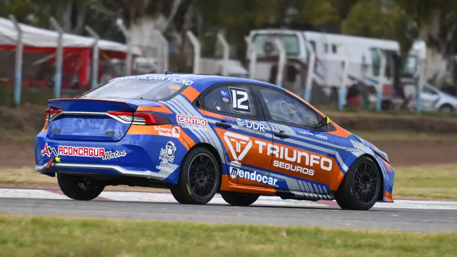 Lucas Vicino tuvo un problema eléctrico que no le permitió terminar la competencia/ Fuente: TN