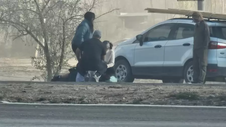 Accidente Acceso Sur