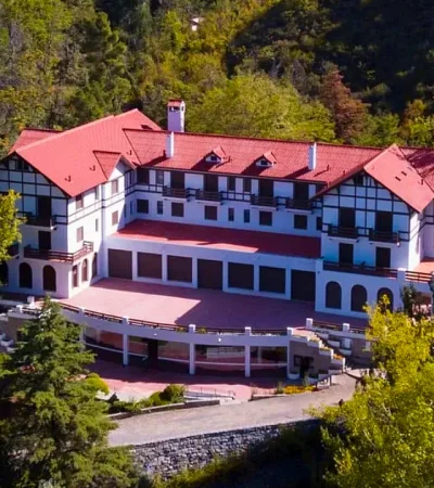 El Gran Hotel Villavicencio, ubicado al pie de la Cordillera de los Andes/