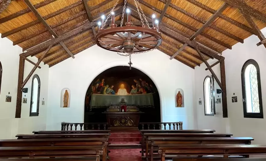El Gran Hotel Villavicencio tiene una capilla histórica que está en perfecto estado y se puede visitar/