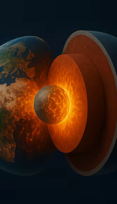 Científicos de la Universidad de Göttingen han descubierto indicios de que el núcleo de la Tierra podría tener fisuras.