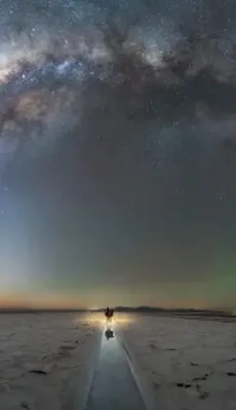 Una imagen capturada por la fotógrafa argentina Alejandra Heis fue elegida como una de las 25 mejores fotografías de la Vía Láctea de 2025.