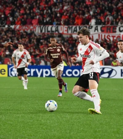 River no pudo lograr los tres puntos en casa.