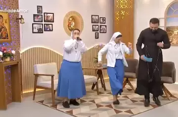 Dos monjas brasileñas se hacen virales tras realizar beatbox en la televisión