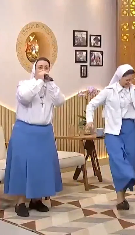 El beatbox de dos monjas brasileñas conquista las redes sociales.