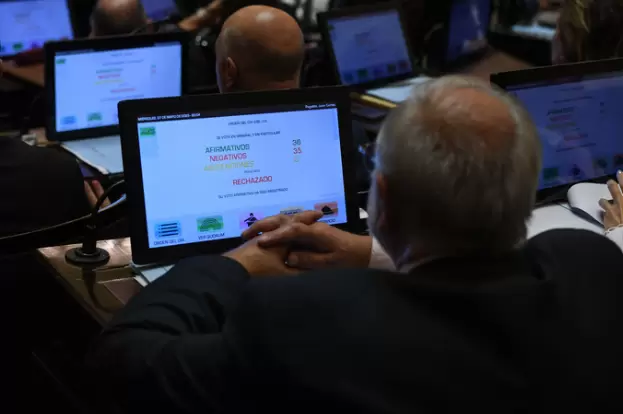 La votación en el Senado fue 36 a 35. Dos senadores misioneros votaron en contra. Libertarios y macristas cruzaron reproches.
