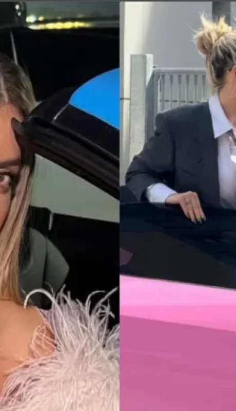 Wanda Nara en los tribunales de Milán, Italia.