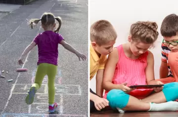 Juegos de antes vs. juegos de hoy: el nuevo mapa la diversión en la niñez