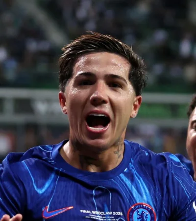 Enzo Fernández marcó el tanto del empate para el Chelsea.