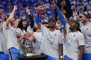 Oklahoma City Thunder es el campeón del Oeste y el primer finalista de la NBA 2024/2025