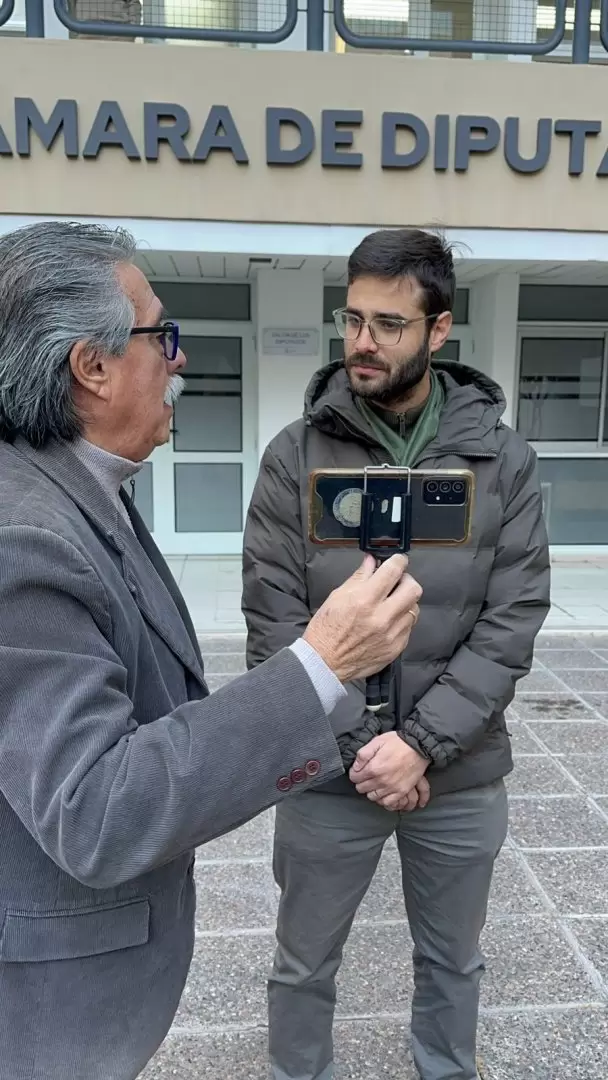 Diputado Emanuel Fugazzotto (Partido Verde).
