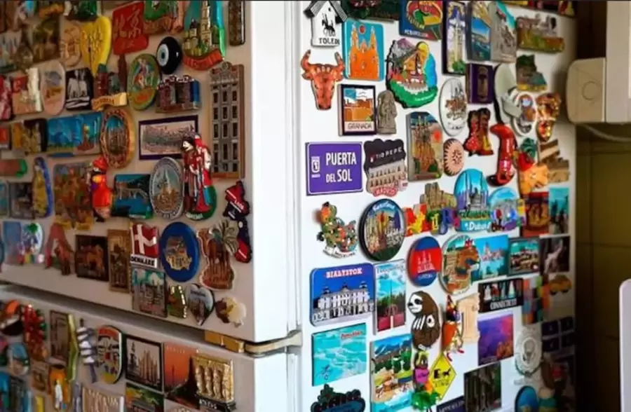 Imanes en la heladera