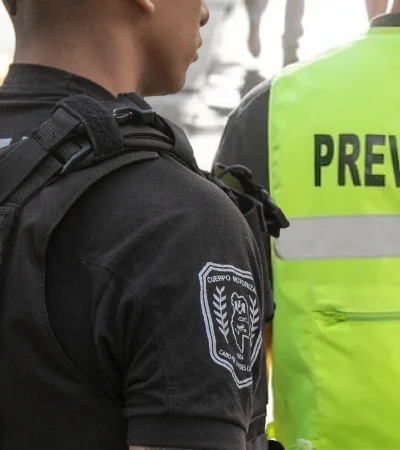 La Policía y los preventores de Capital.