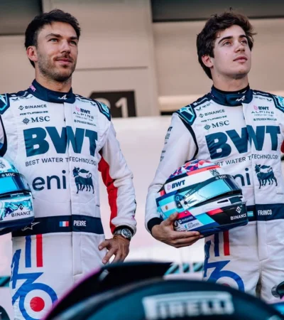 Pierre Gasly y Franco Colapinto.