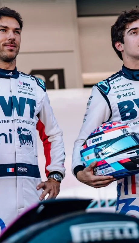 Pierre Gasly y Franco Colapinto.