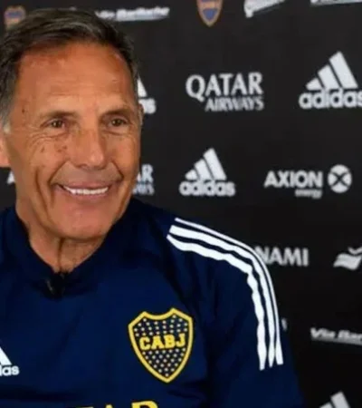 Miguelo sonríe. Vuelve a Boca y dirigirá el Mundial de Clubes.