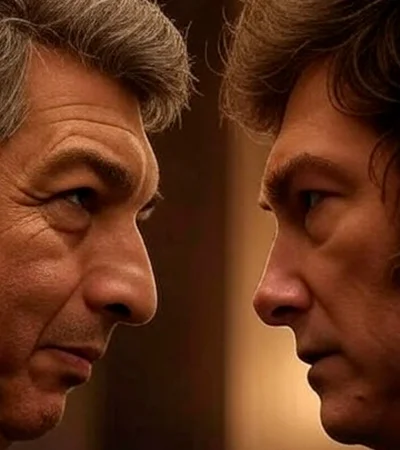 Ricardo Darín vs. Javier Milei.