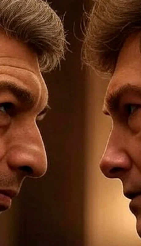 Ricardo Darín vs. Javier Milei.