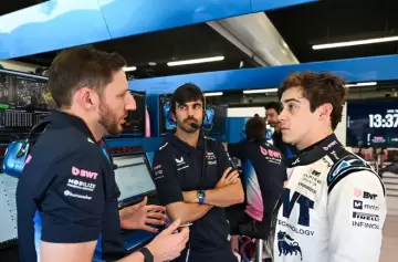 Franco Colapinto mejoró en la práctica libre 3 de Barcelona y se acercó a Gasly