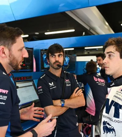 El piloto argentino Franco Colapinto mejoró en la tercera práctica libre. Fuente: X